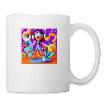 FUNNY MUSIC 012 - Mug - white - Right