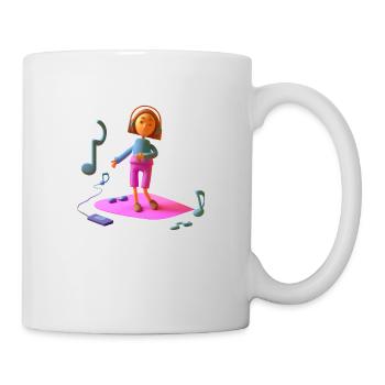 FUNNY MUSIC 013 - Mug - white - Right