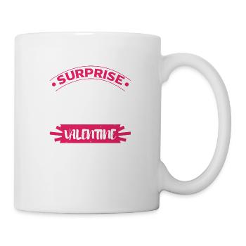 SURPRENEZ LA SAINT-VALENTIN - Mug blanc - blanc - Droite