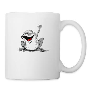 Crapaud amphibien - Mug blanc - blanc - Droite