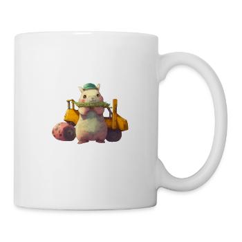 marmotte travaux - Mug blanc - blanc - Droite