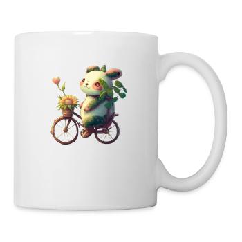 Clown Panda - Tasse - Weiß - Rechts