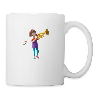 LUSTIG 4 - Tasse - Weiß - Rechts