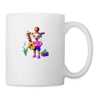 LUSTIG 18 - Tasse - Weiß - Rechts