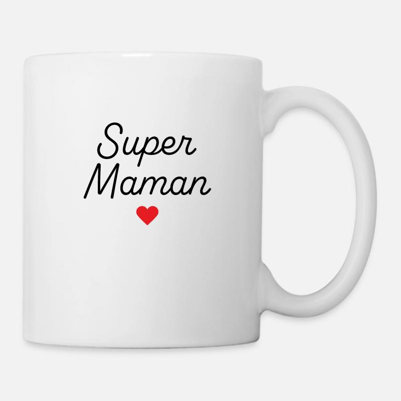 Super maman - Mug blanc - blanc