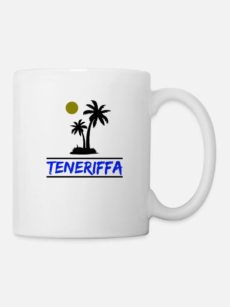 Teneriffa - Tasse - Weiß