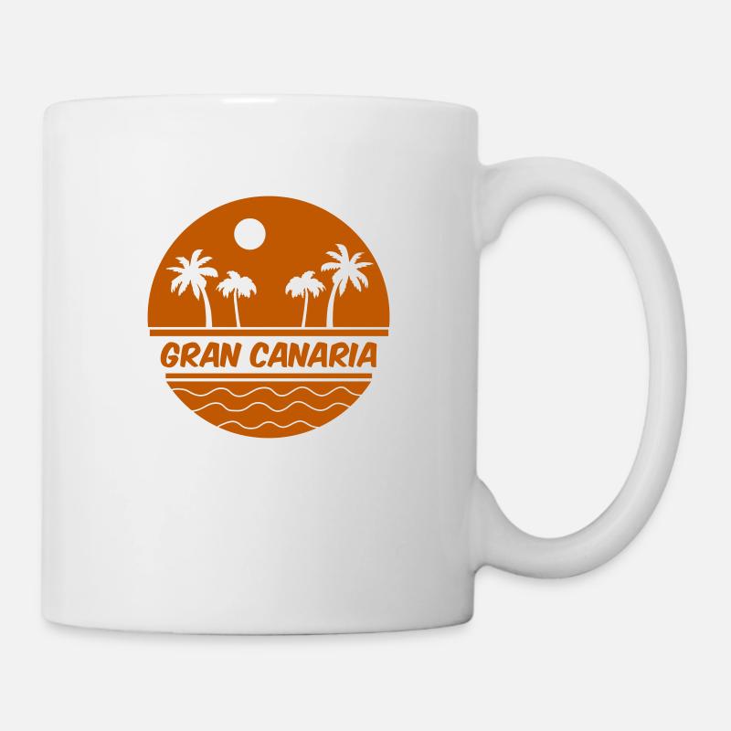 Gran Canaria - Tasse - Weiß