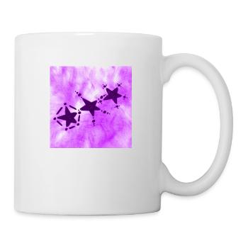 3 STARS SMILING LILAC - Mug - white - Right