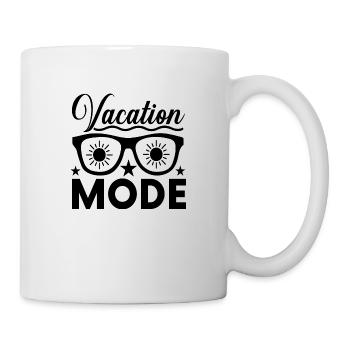 Vacation Mode - Tasse - Weiß - Rechts