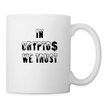 Bitcoin Trading Crypto Aktien - Tasse - Weiß - Rechts