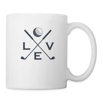 Love Golf Golf Players Golf Playing Gift - Mug - white - Right