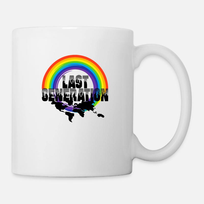 Last Generation - Letzte Generation - Tasse - Weiß