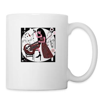 Music Girl - Mug - white - Right