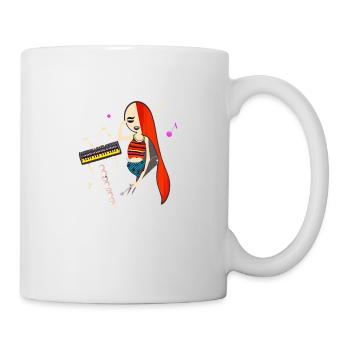 Music Girl - Mug - white - Right