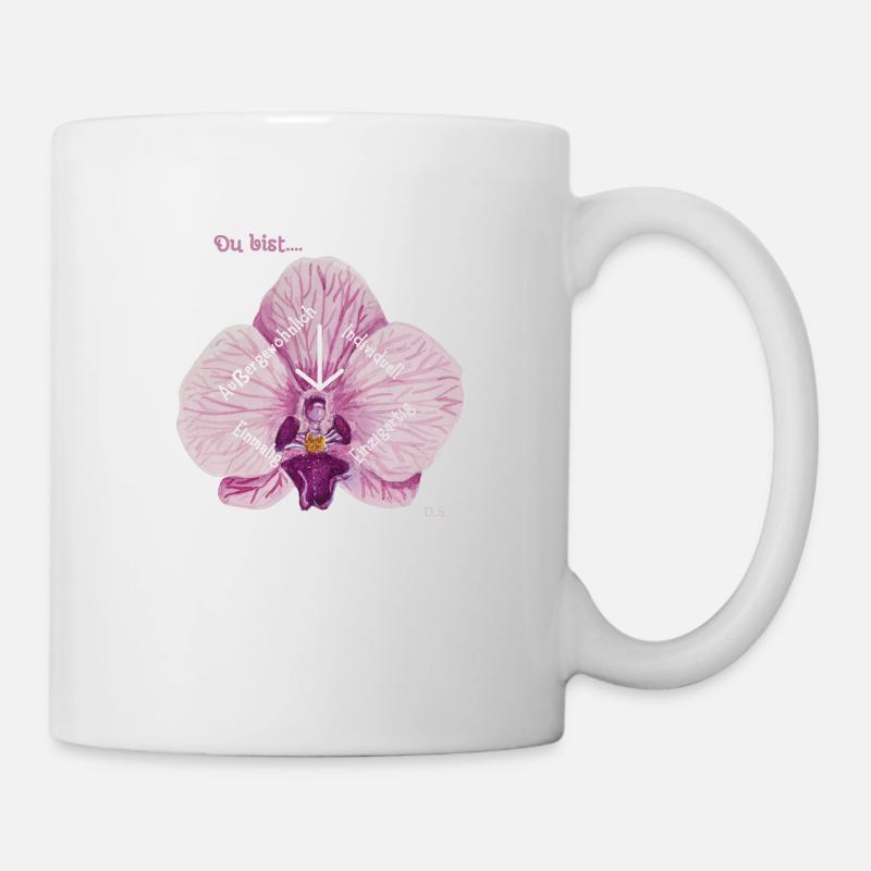 Du bist....Einzigartig .... - Tasse - Weiß