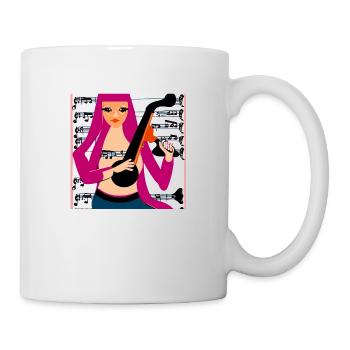 Music Girl - Mug - white - Right