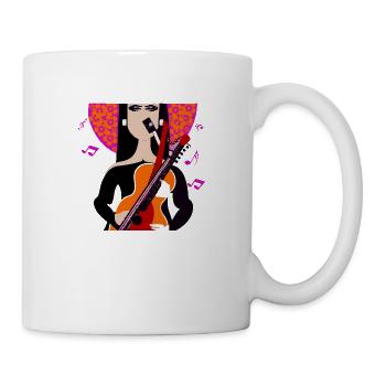 Music Girl - Mug - white - Right