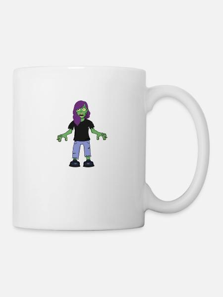 Goth Zombie - Tasse - Weiß