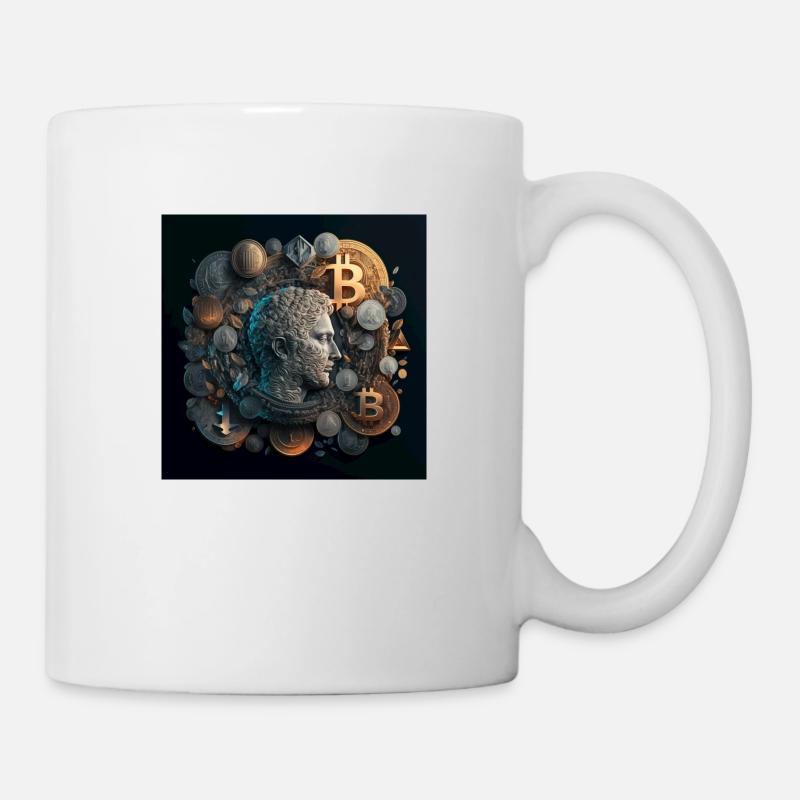 Krypto-Kaiser - Tasse - Weiß