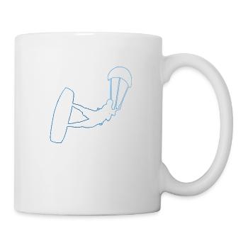 Men's Women Kite Kitesurfer Kitesurfing Kitesurfing - Mug - white - Right