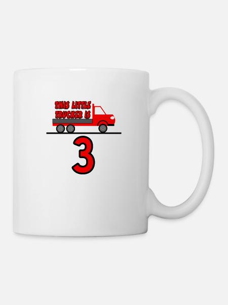 Truck - Tasse - Weiß