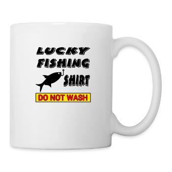 Pêche - Mug blanc - blanc - Droite