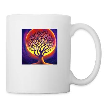 Tree In The Sun - Mug blanc - blanc - Droite