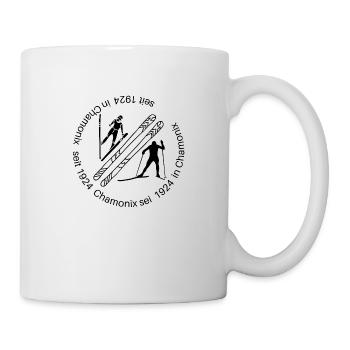 Nordische Skiweltmeisterschaften Pullover - Tasse - Weiß - Rechts