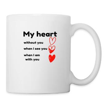 My Heart Valentine's Day - Mug - white - Right