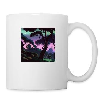 Verzauberte Natur - Tasse - Weiß - Rechts