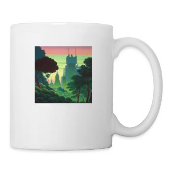 Enchanted nature - Mug - white - Right