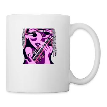 Music Girl - Mug - white - Right