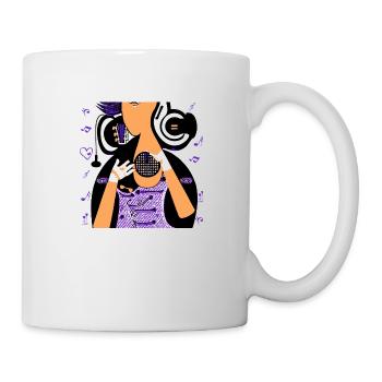 Music Girl - Mug - white - Right