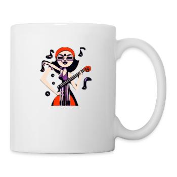 Music Girl - Mug - white - Right