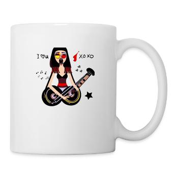 Music Girl - Mug - white - Right