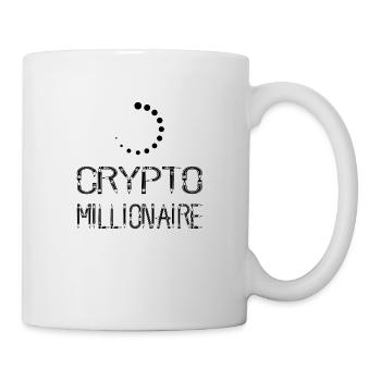Bitcoin Trading Crypto Aktien - Tasse - Weiß - Rechts