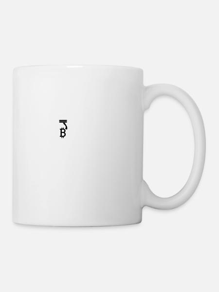 Bitcoin Trading Crypto Aktien - Tasse - Weiß