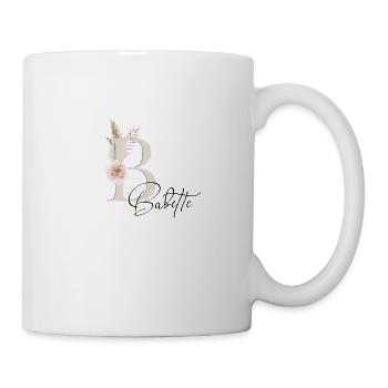 Babette! Name Boho - Tasse - Weiß - Rechts