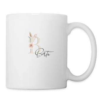 Berta! Name Boho - Tasse - Weiß - Rechts
