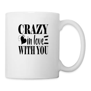 Crazy in love with you - Mug - white - Right