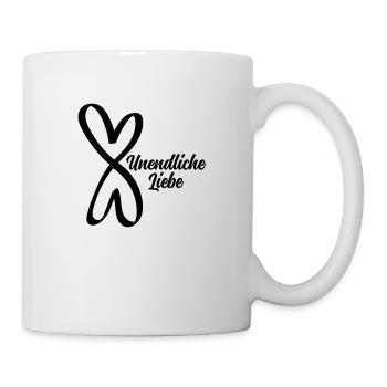 unendliche Liebe - Tasse - Weiß - Rechts