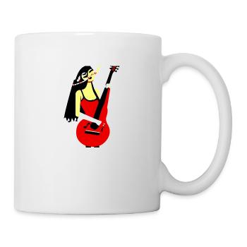 Music Girl - Mug - white - Right