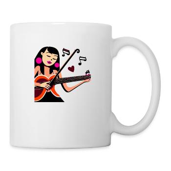 Music Girl - Mug - white - Right