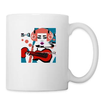 Music Girl - Mug - white - Right