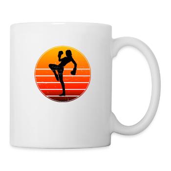 Boxing Kickboxing Men's Boxing Kickboxer - Mug - white - Right