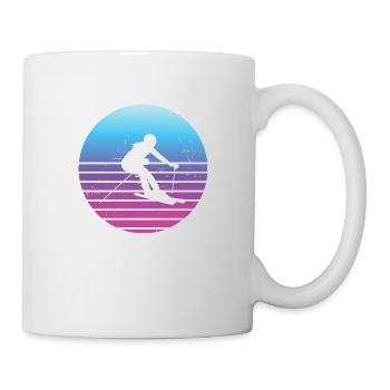 Ski Ski Freestyle Skieurs Hommes Skieurs - Mug blanc - blanc - Droite