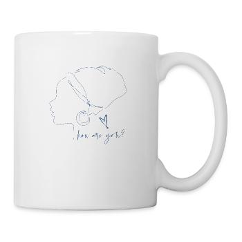 Femme design - Mug blanc - blanc - Droite
