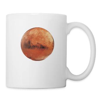 Mars Planet Astrology Astronomy Space Mercury - Mug - white - Right