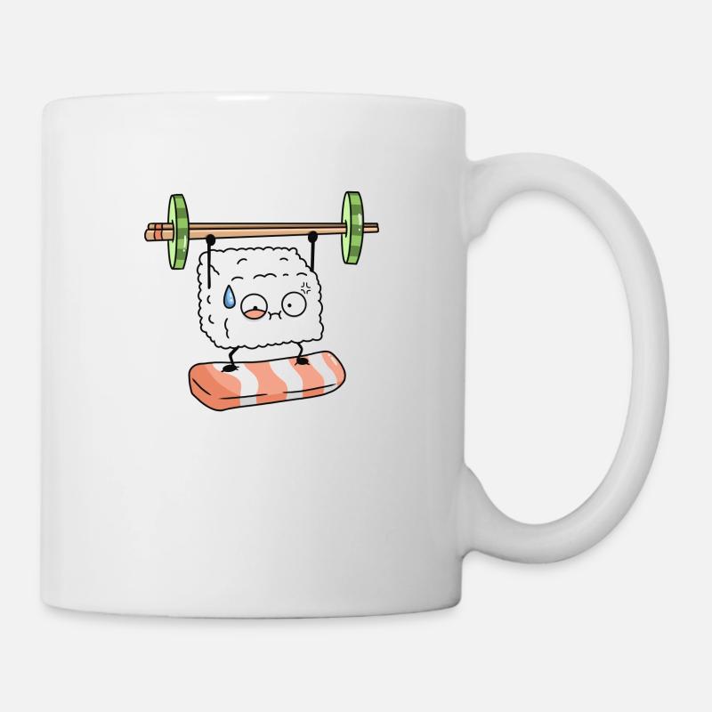 Sushi Sportif - Mug blanc - blanc