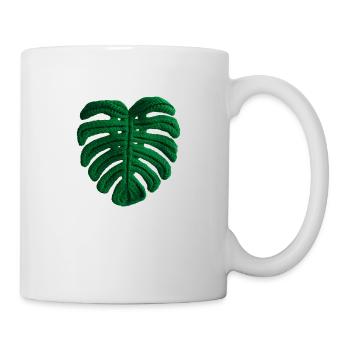 CROCHET MONSTERA - Mug - white - Right